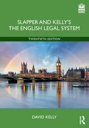 Slapper and Kelly's The English Legal System ( 20th Edition) - Orginal Pdf